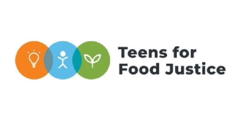 Teens for Food Justice logo