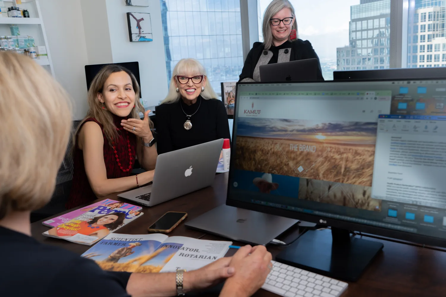 The ADIN team collaborating