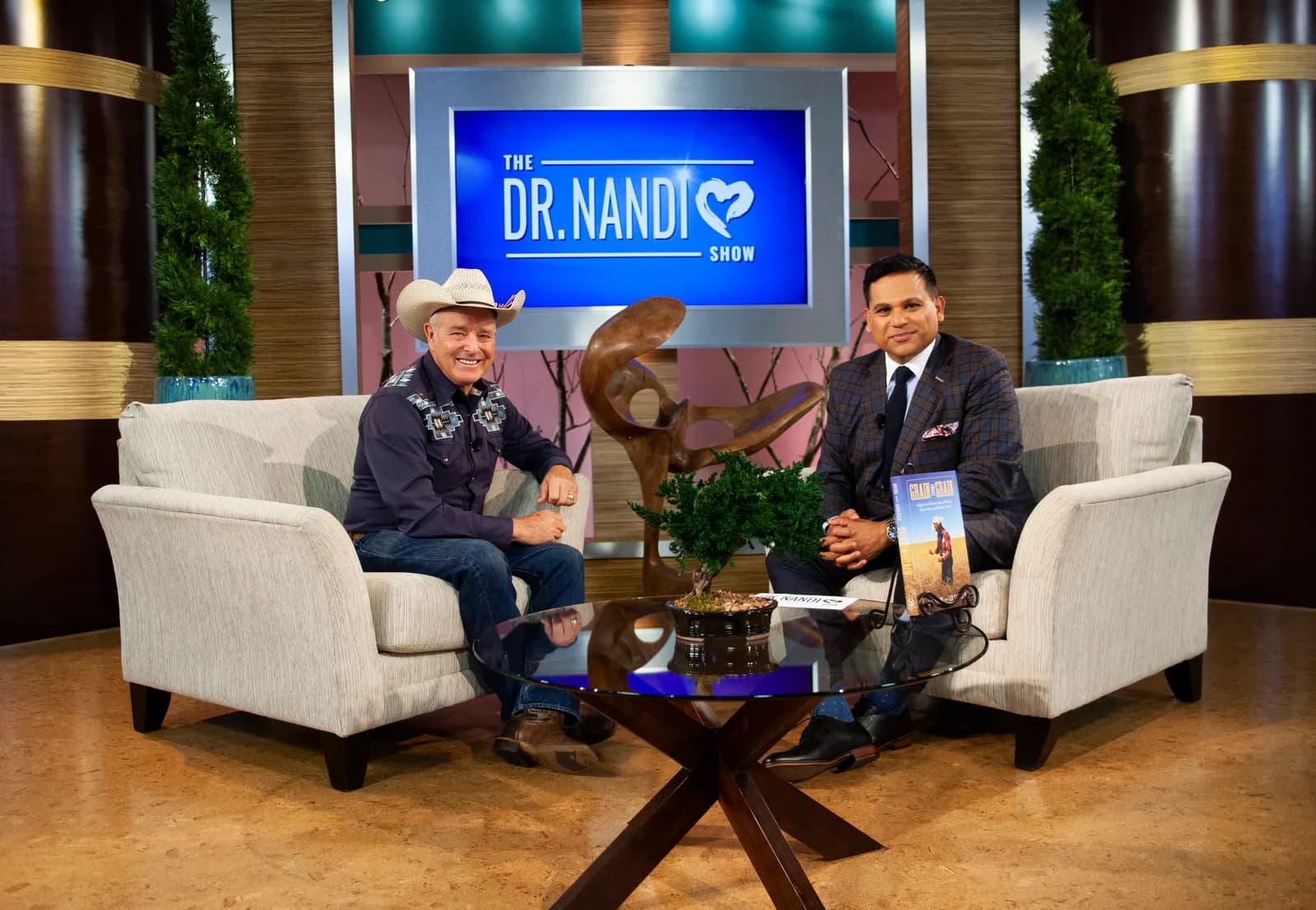 Bob Quinn appearing on The Dr. Nandi Show to discuss Grain by Grain