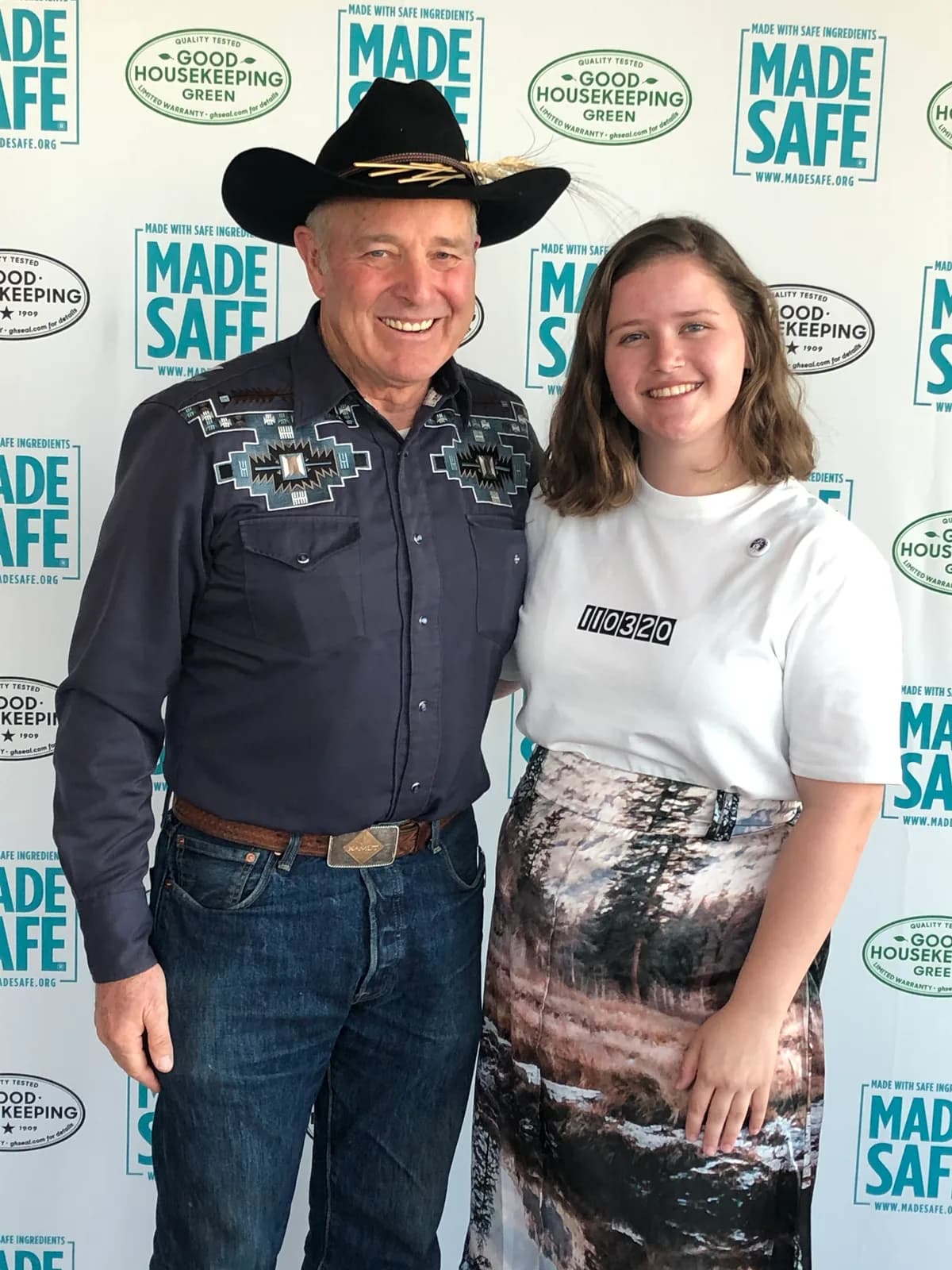 Bob Quinn at the Good Housekeeping Green event backdrop