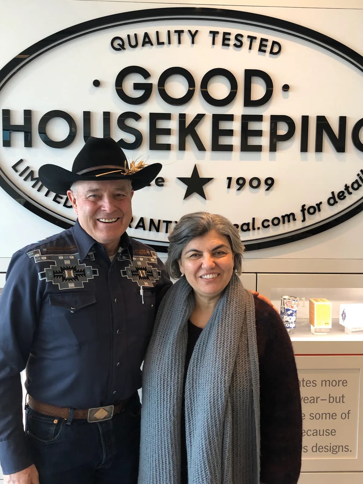 Bob Quinn at the Good Housekeeping Quality Tested seal